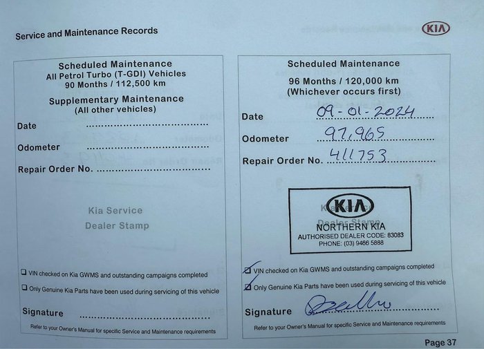 2015 Kia Cerato S YD MY15 White