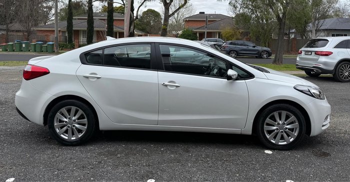 2015 Kia Cerato S YD MY15 Clear White