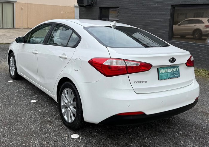 2015 Kia Cerato S YD MY15 Clear White