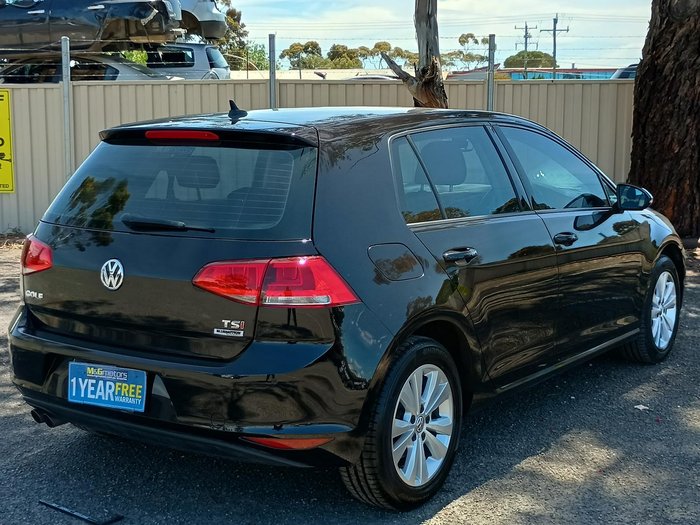 2017 Volkswagen Golf 92TSI Comfortline 7 MY17 Deep Black