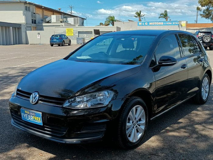 2017 Volkswagen Golf 92TSI Comfortline 7 MY17 Deep Black
