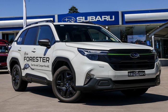 2025 Subaru Forester Sport S6 MY26 AWD Crystal White