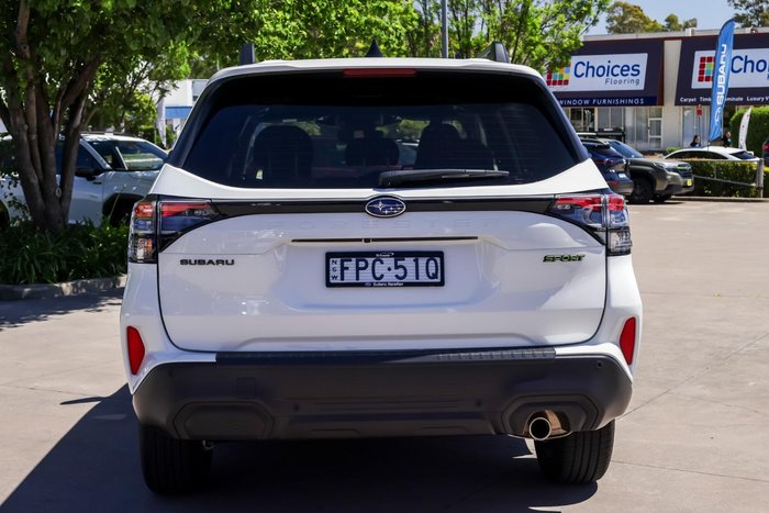 2025 Subaru Forester Sport S6 MY26 AWD Crystal White