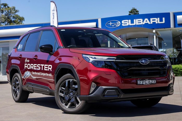 2025 Subaru Forester Touring S6 MY26 AWD Crimson Red