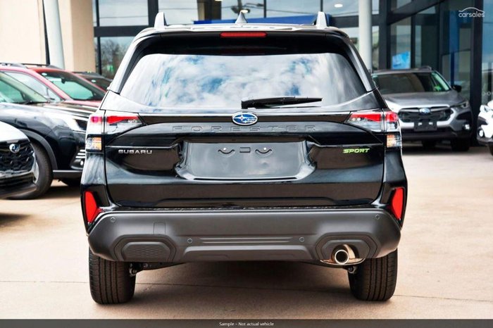 2025 Subaru Forester Sport S6 MY26 AWD Crystal Black