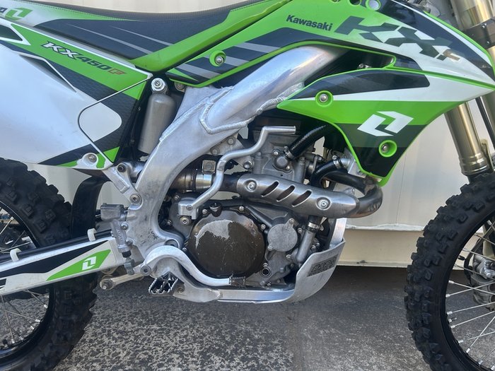 KAWASAKI KX450F MOTOCROSS GREEN