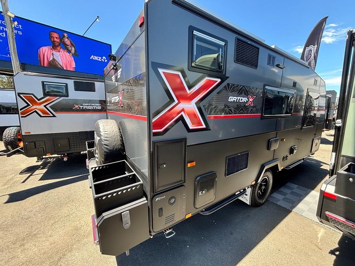 2025 JB Caravans Gator X Front Door