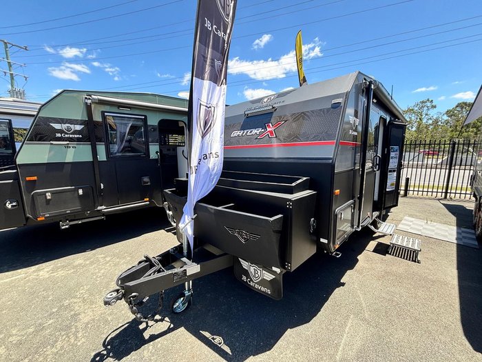 2025 JB Caravans Gator X Front Door