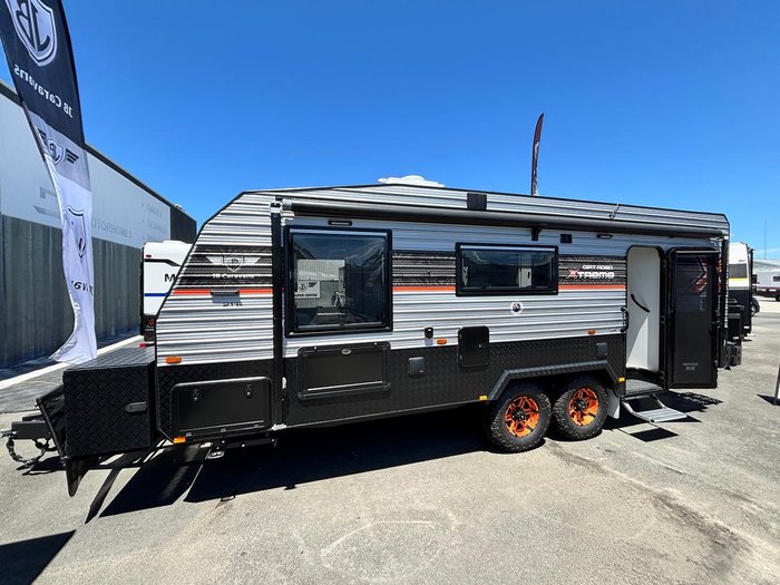 2025 JB Caravans Dirt Road Xtreme Rear Door Club Lounge