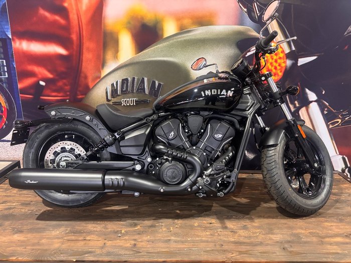 2025 Indian 2025 Indian 1250CC SCOUT BOBBER BLACK