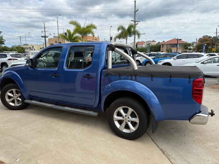 2012 Nissan Navara ST 25th Anniversary D40 Series 6 4X4 Dual Range Altitude Blue
