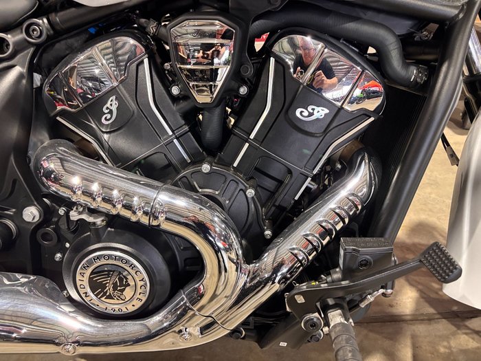 2025 Indian 2025 Indian 1250CC Scout Classic Limited + Tech WHITE