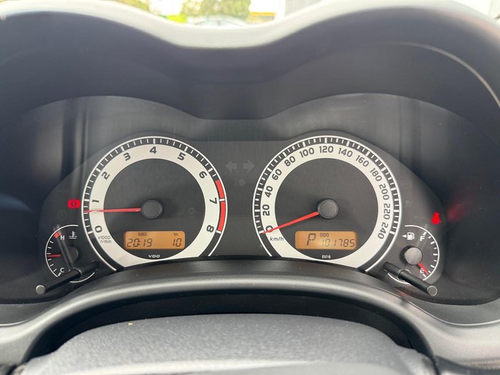 2007 Toyota Corolla Ascent ZRE152R Sterling Silver