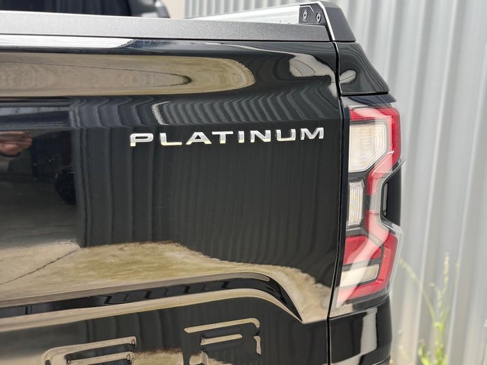 2025 Ford Ranger Platinum MY25.25 4X4 Dual Range Shadow Black