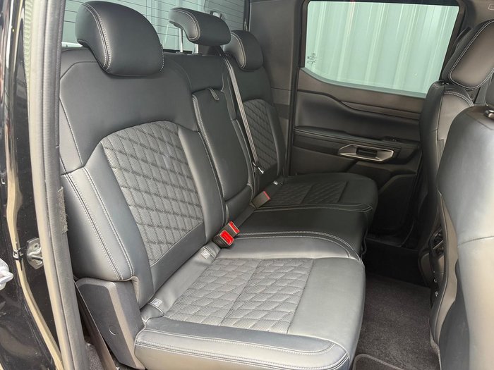 2025 Ford Ranger Platinum MY25.25 4X4 Dual Range Shadow Black