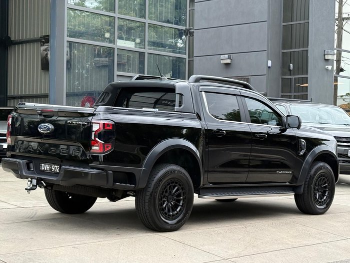 2025 Ford Ranger Platinum MY25.25 4X4 Dual Range Shadow Black