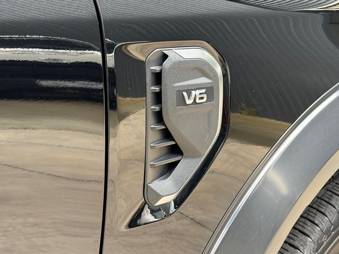 2025 Ford Ranger Platinum MY25.25 4X4 Dual Range Shadow Black