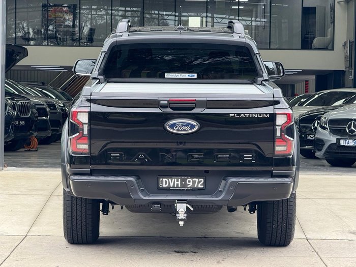 2025 Ford Ranger Platinum MY25.25 4X4 Dual Range Shadow Black