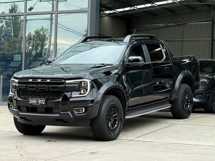 2025 Ford Ranger Platinum MY25.25 4X4 Dual Range Shadow Black
