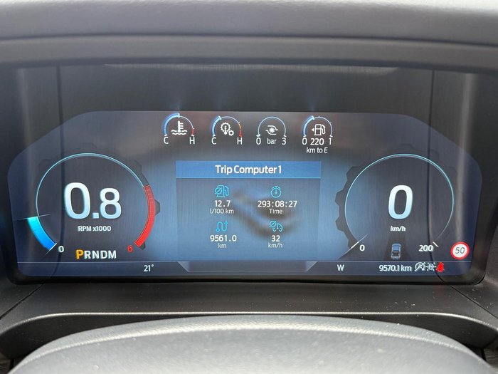 2025 Ford Ranger Platinum MY25.25 4X4 Dual Range Shadow Black