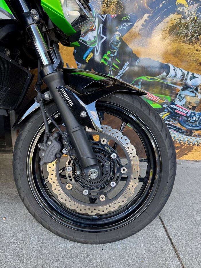 2022 Kawasaki Z400 Z 400 Green