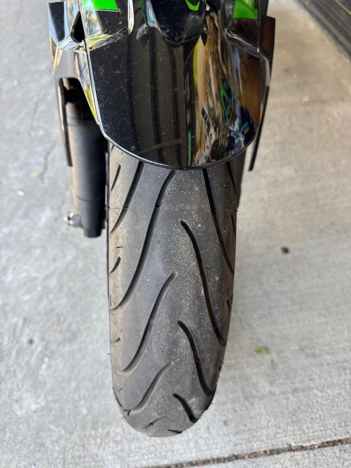 2022 Kawasaki Z400 Z 400 Green