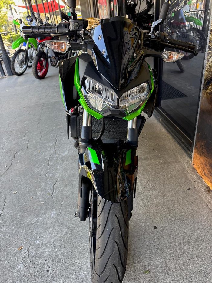 2022 Kawasaki Z400 Z 400 Green