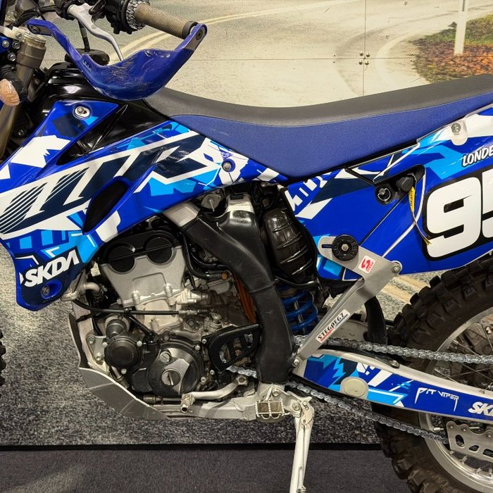 2009 Yamaha WR250F Blue