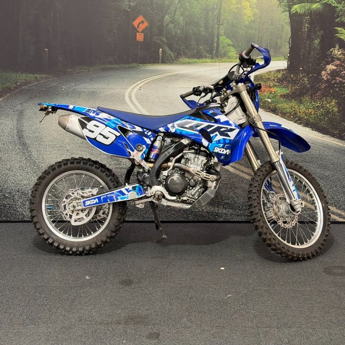 2009 Yamaha WR250F Blue
