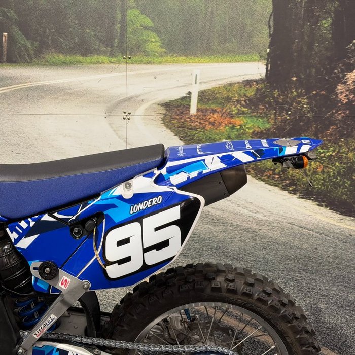 2009 Yamaha WR250F Blue