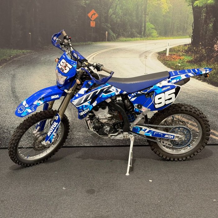 2009 Yamaha WR250F Blue