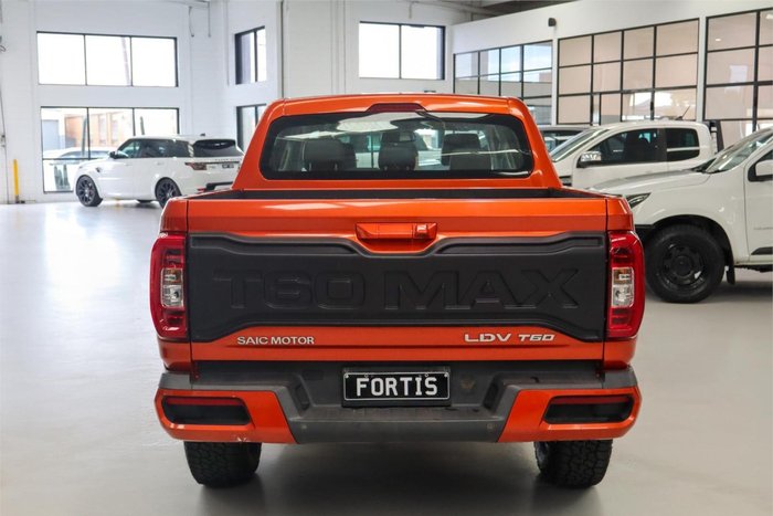 2022 LDV T60 Max LUXE SK8C MY23 4X4 Dual Range Maple Leaf Orange