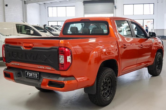 2022 LDV T60 Max LUXE SK8C MY23 4X4 Dual Range Maple Leaf Orange