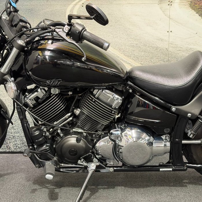 2018 Yamaha XVS650 V-STAR CUSTOM Black