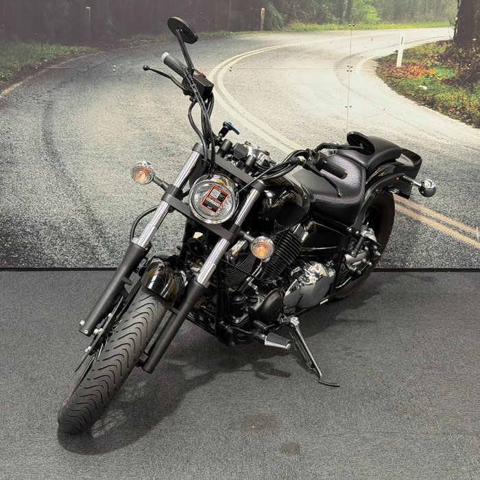 2018 Yamaha XVS650 V-STAR CUSTOM Black