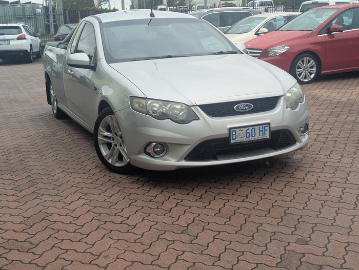 2010 Ford Falcon Ute XR6 FG Mercury Silver
