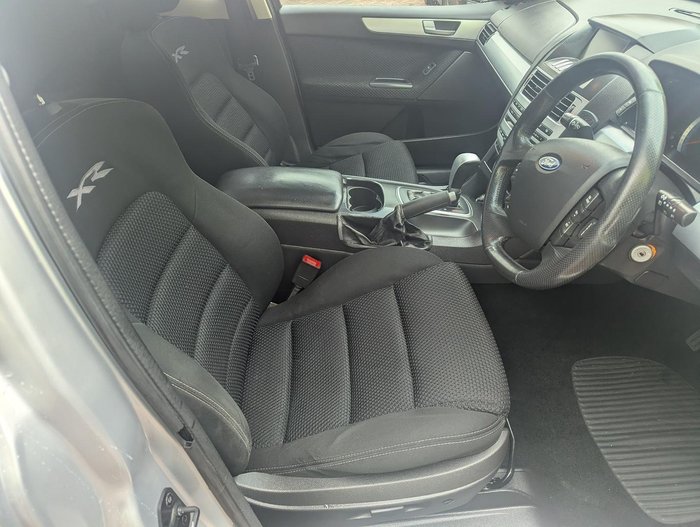 2010 Ford Falcon Ute XR6 FG Mercury Silver