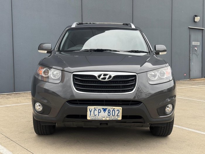 2010 Hyundai Santa Fe Highlander CM MY10 4X4 On Demand Carbon Grey