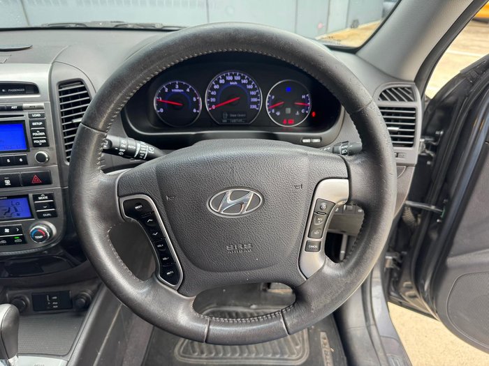 2010 Hyundai Santa Fe Highlander CM MY10 4X4 On Demand Carbon Grey