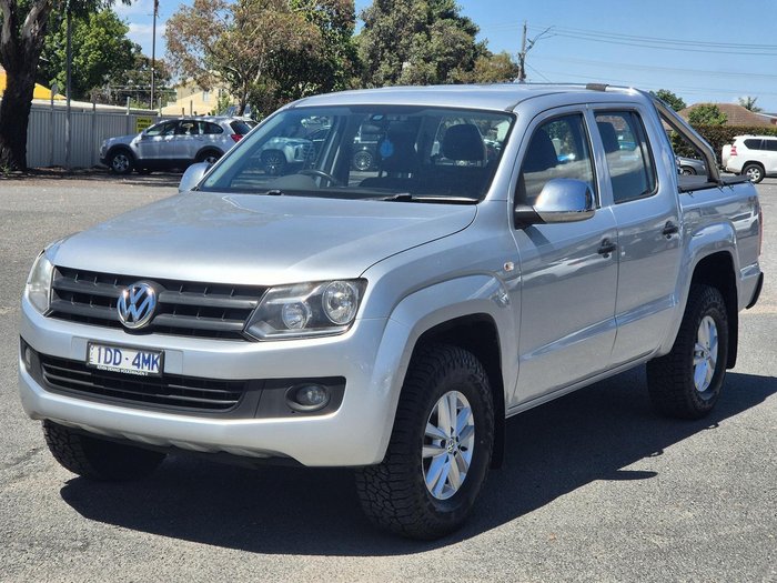 2016 Volkswagen Amarok TDI400 Core 2H MY16 4X4 Dual Range Reflex Silver