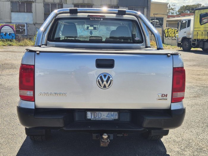 2016 Volkswagen Amarok TDI400 Core 2H MY16 4X4 Dual Range Reflex Silver