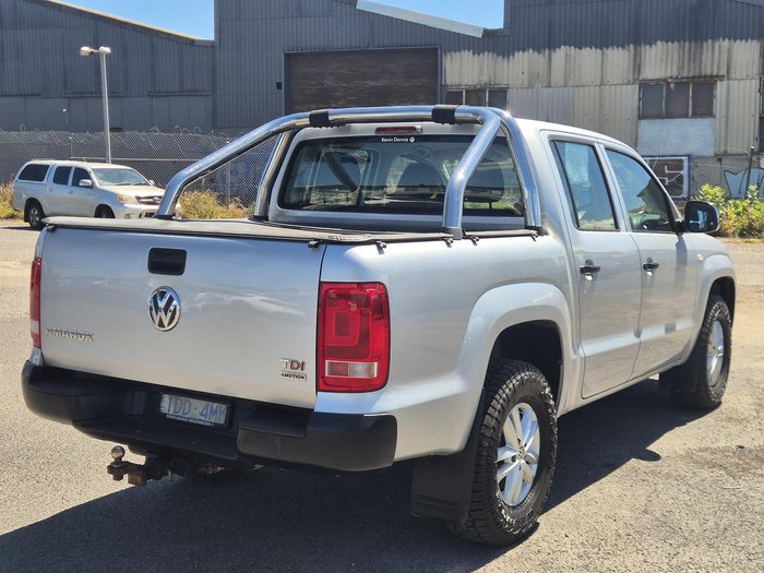 2016 Volkswagen Amarok TDI400 Core 2H MY16 4X4 Dual Range Reflex Silver