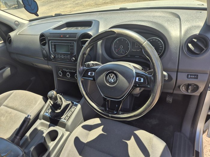 2016 Volkswagen Amarok TDI400 Core 2H MY16 4X4 Dual Range Reflex Silver