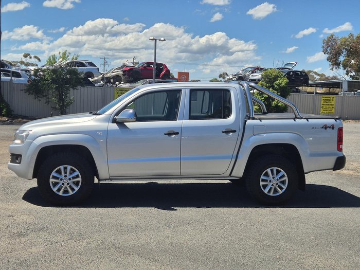2016 Volkswagen Amarok TDI400 Core 2H MY16 4X4 Dual Range Reflex Silver