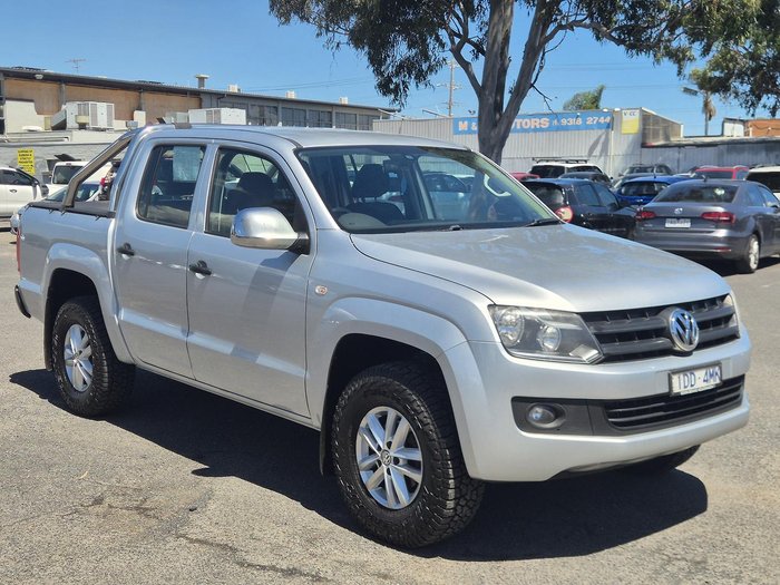 2016 Volkswagen Amarok TDI400 Core 2H MY16 4X4 Dual Range Reflex Silver
