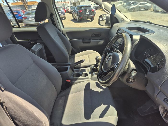 2016 Volkswagen Amarok TDI400 Core 2H MY16 4X4 Dual Range Reflex Silver