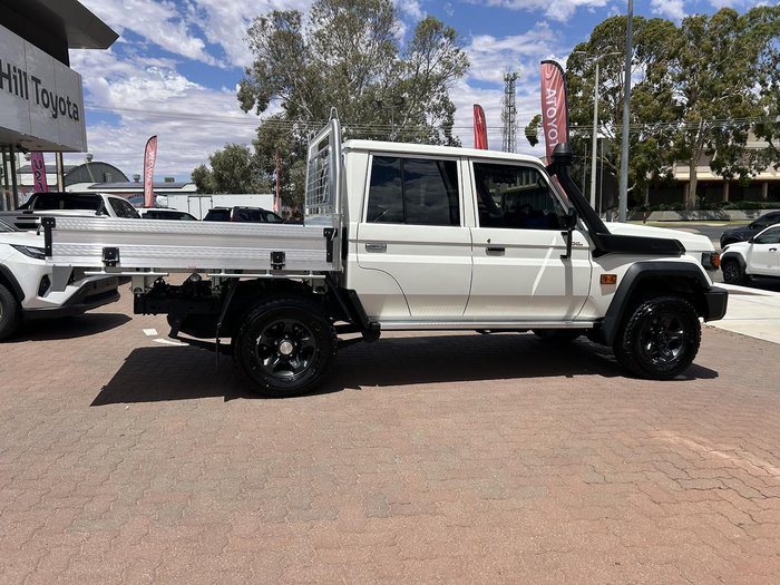 2025 Toyota Landcruiser GXL GDJL79R 4X4 Dual Range French Vanilla
