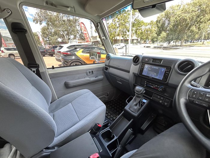 2025 Toyota Landcruiser GXL GDJL79R 4X4 Dual Range French Vanilla