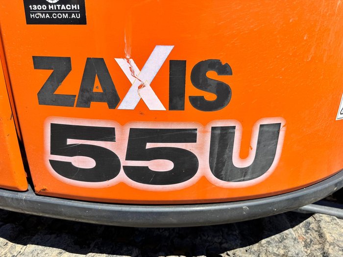 2018 Hitachi Zx55u - 5A