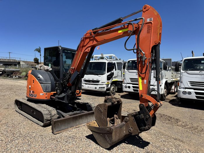 2018 Hitachi Zx55u - 5A